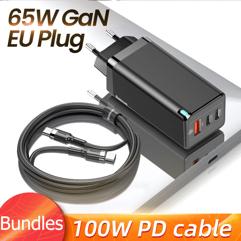 65 W Fast mobile phone charger