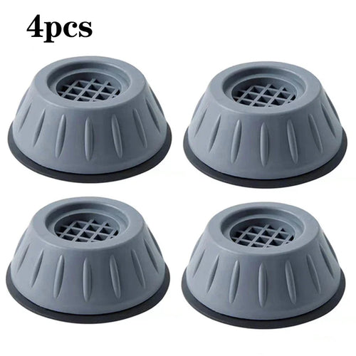 4 Pack of Shockproof Washing Machine Pads - Anti-slip, shock-absorbing