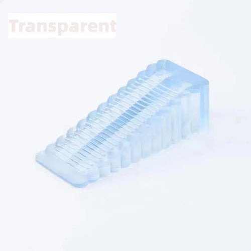 8-Color PU Rubber Door Stop Wedge - Non-Slip, No Drill Door Stopper for Home & Office