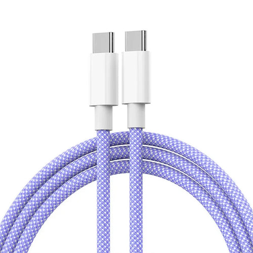 60W Fast Charge USB C Cable for iPhone and Samsung - PD Compatible Type C Charging Cord