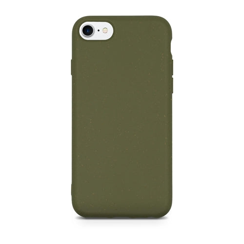 Olive Green Biodegradable iPhone Case | Plant-Based Protection for iPhone 15, 13, 10, 6